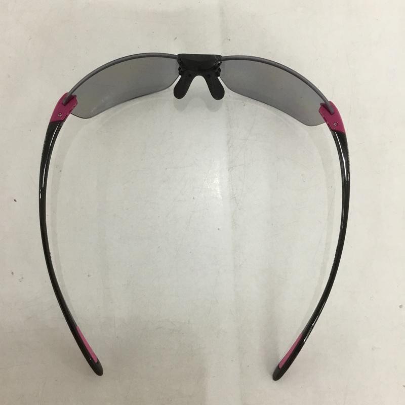スワンズ Swans めがね・サングラス サングラス SALF-0053 スポーツサングラス 箱有 ロゴ、文字 黒 / ブラック / X 桃 / ピンク /  メンズ USED 古着 中古 10140874