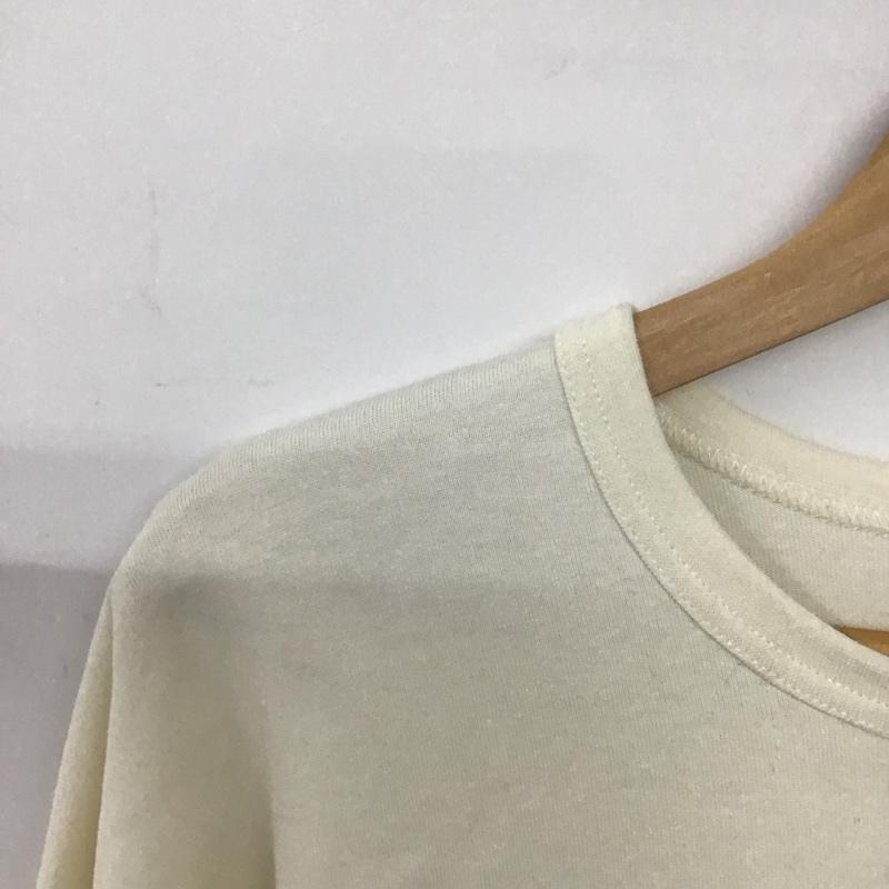 古着 USED Tシャツ 長袖 JP171135C08 ヘビーコットン ロングスリーブ Tシャツ Jeep ロンT L ロゴ、文字 アイボリー / アイボリー /  メンズ USED 古着 中古 10146337