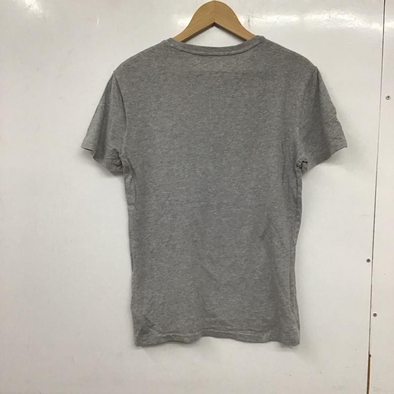 ポロラルフローレン POLO RALPH LAUREN Tシャツ 半袖 半袖カットソー プリントTシャツ クルーネックカットソー XS ロゴ、文字 灰 / グレー /  レディース USED 古着 中古 10134049