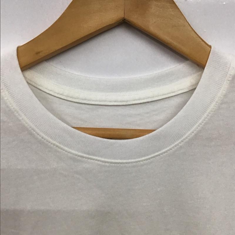 ナイキ NIKE Tシャツ 半袖 半袖カットソー プリントTシャツ クルーネックカットソー M ロゴ、文字 白 / ホワイト /  メンズ USED 古着 中古 10150136