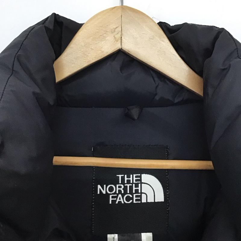 ザノースフェイス THE NORTH FACE ジャケット、上着 ジャケット、ブレザー nf002yo ヌプシ ダウンジャケット アウター L ロゴ、文字 黒 / ブラック /  メンズ USED 古着 中古 10146041