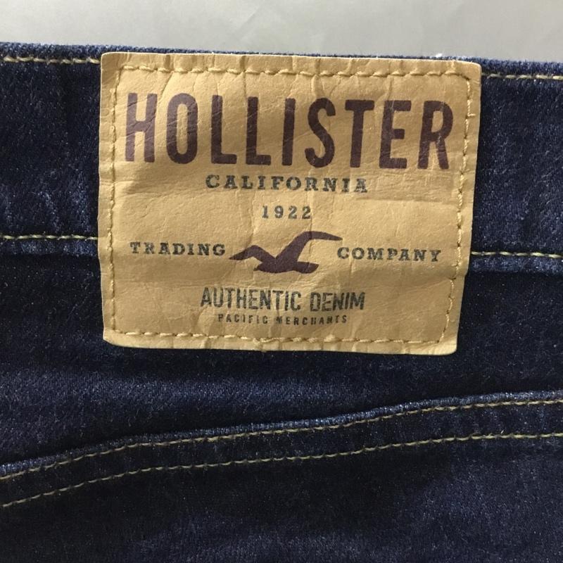 ホリスター Hollister パンツ デニム、ジーンズ デニムパンツ スリムパンツ ストレッチパンツ ジーンズ 28インチ 無地 インディゴ / インディゴ /  メンズ USED 古着 中古 10108247