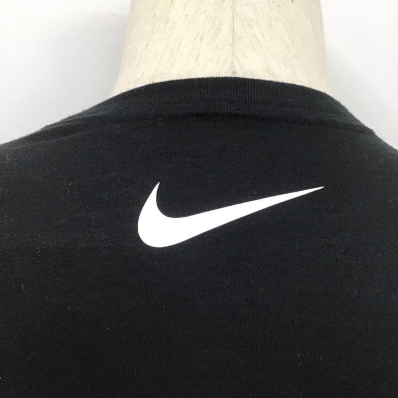 ナイキ NIKE Tシャツ 半袖 AH6498-010 DRI-FIT BLEND JDQ SWOOSH TEE L プリント X ロゴ、文字 黒 / ブラック /  メンズ USED 古着 中古 10108001