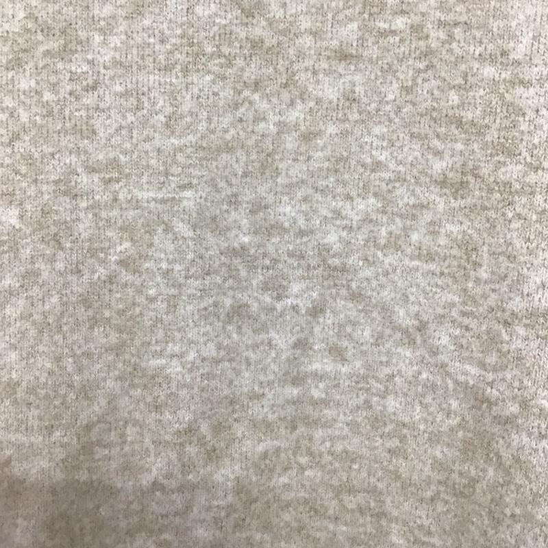 ザラ ZARA ニット、セーター 長袖 5039 926 720 パフスリーブ パール風 L 無地 ベージュ / ベージュ /  レディース USED 古着 中古 10143804