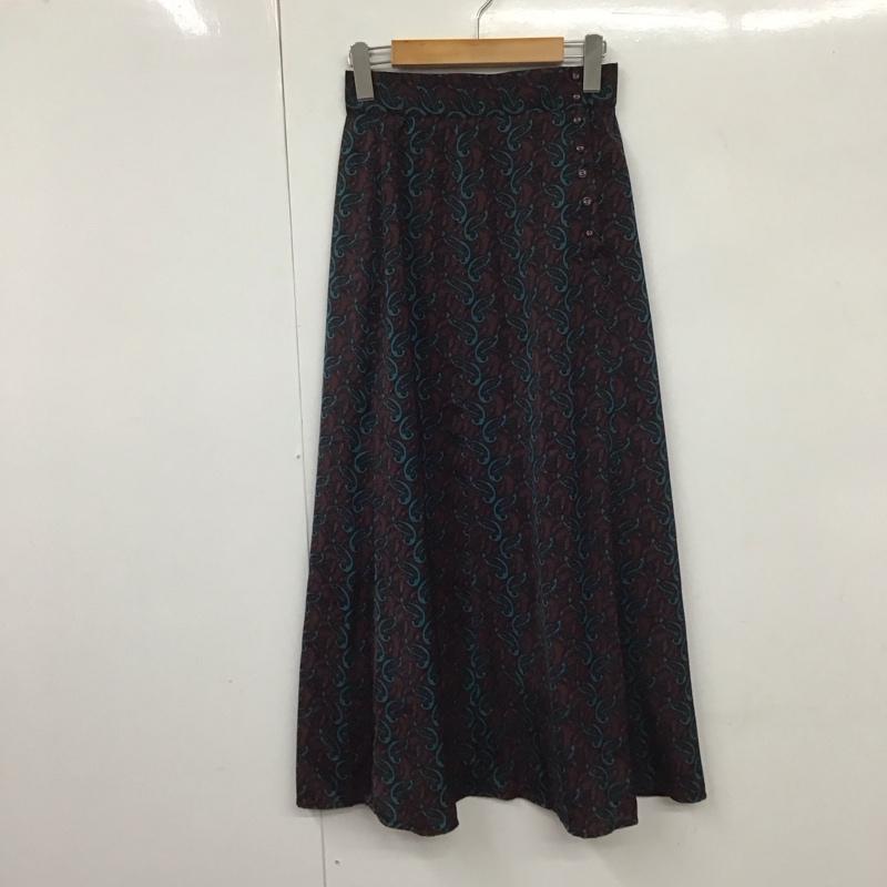 アリシアページボーイ alicia PAGEBOY スカート ロングスカート pb950001al FREE 総柄 マルチカラー / マルチカラー /  レディース USED 古着 中古 10130311
