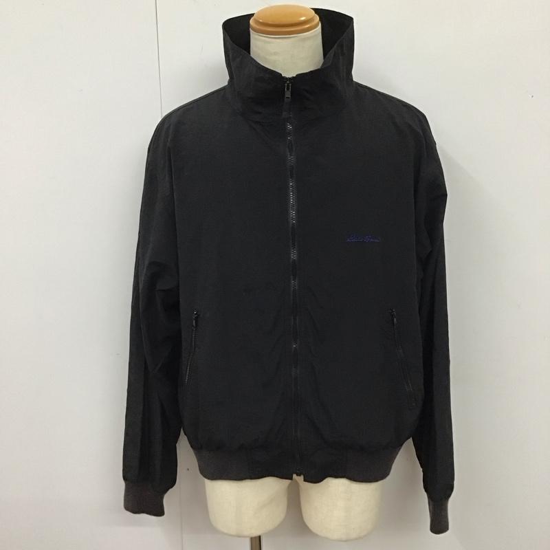 エディーバウアー Eddie Bauer ジャケット、上着 ジャンパー、ブルゾン ジップアップジャケット ジャンパー ジャケット カジュアルジャケット アウター 00s L 無地 黒 / ブラック /  メンズ USED 古着 中古 10115303