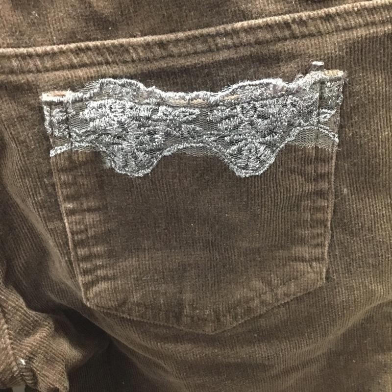 リズリサ LIZ LISA パンツ ショートパンツ ショートパンツ ハーフパンツ カジュアルパンツ コーデュロイパンツ M 無地 茶 / ブラウン /  メンズ USED 古着 中古 10114256