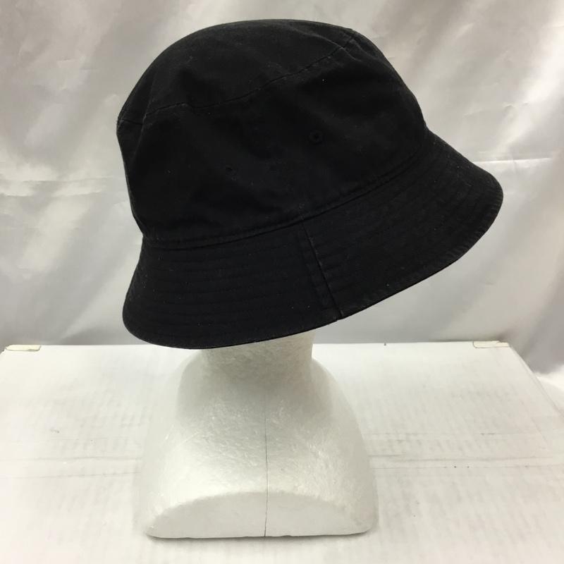 アディダス adidas 帽子 ハット IC8346 バケットハット ロゴ、文字 黒 / ブラック /  メンズ USED 古着 中古 10105756