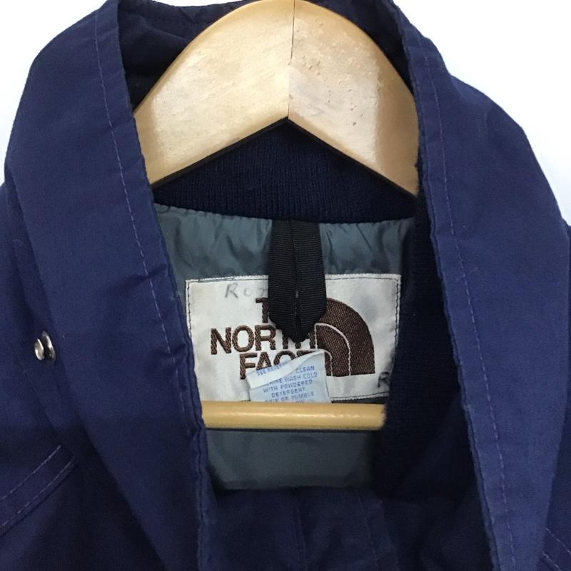 ザノースフェイス THE NORTH FACE ジャケット、上着 ジャンパー、ブルゾン ジップアップジャケット ナイロンジャケット アウター L ロゴ、文字 紺 / ネイビー /  メンズ USED 古着 中古 10145322