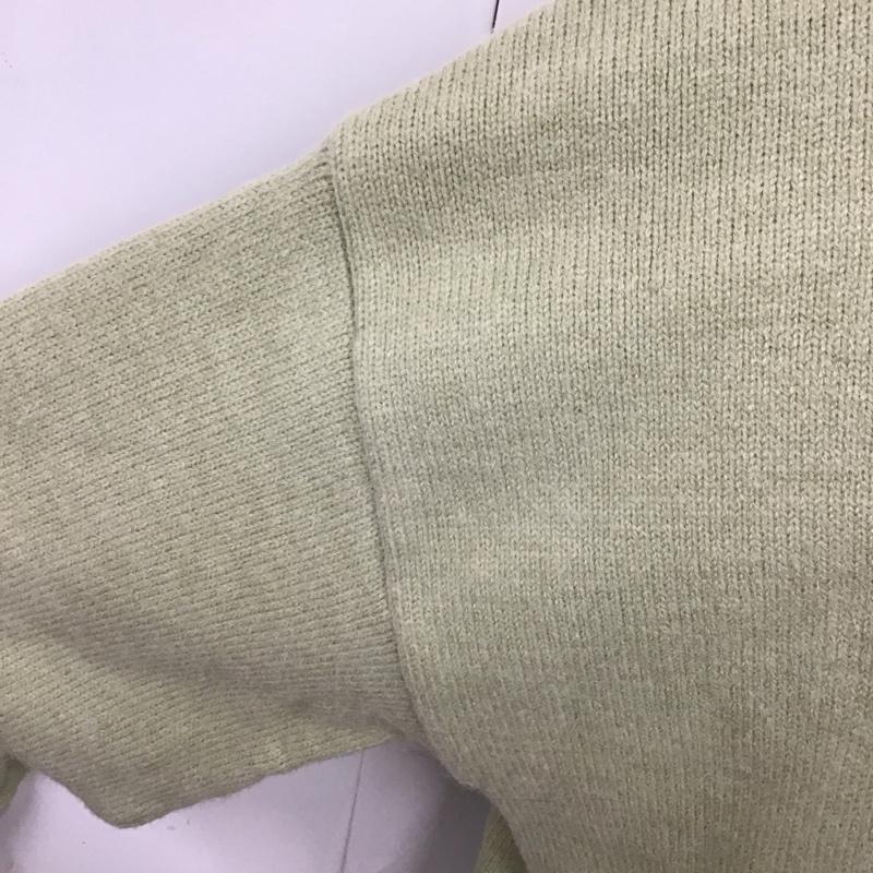 フィフス fifth ニット、セーター 長袖 無地 薄緑 / ライトグリーン /  レディース USED 古着 中古 10121351