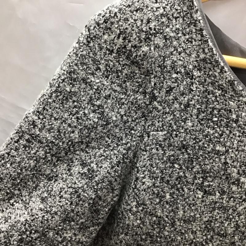 マーキュリーデュオ MERCURYDUO ワンピース ミニスカート M10120W087 五分袖 ビシュー FREE  灰 / グレー / X 黒 / ブラック /  レディース USED 古着 中古 10115462