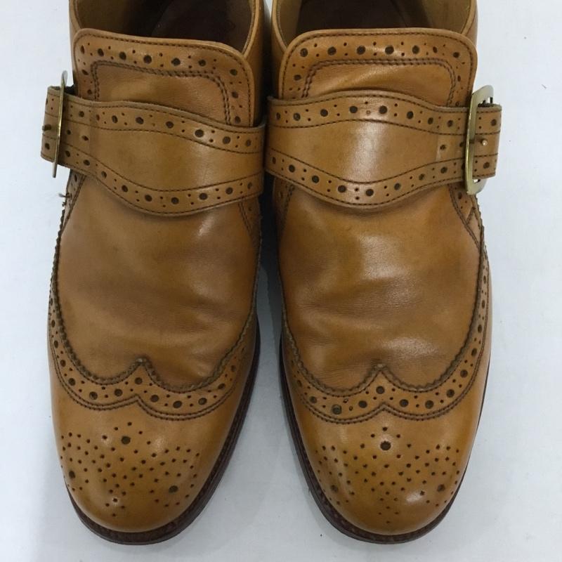 トリッカーズ Tricker s 革靴 革靴 818364 ウィングチップ  キャメル / キャメル /  メンズ USED 古着 中古 10128821