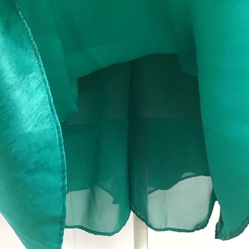 ザラ ZARA ワンピース ミニスカート XS 無地 マルチカラー / マルチカラー /  レディース USED 古着 中古 10110506