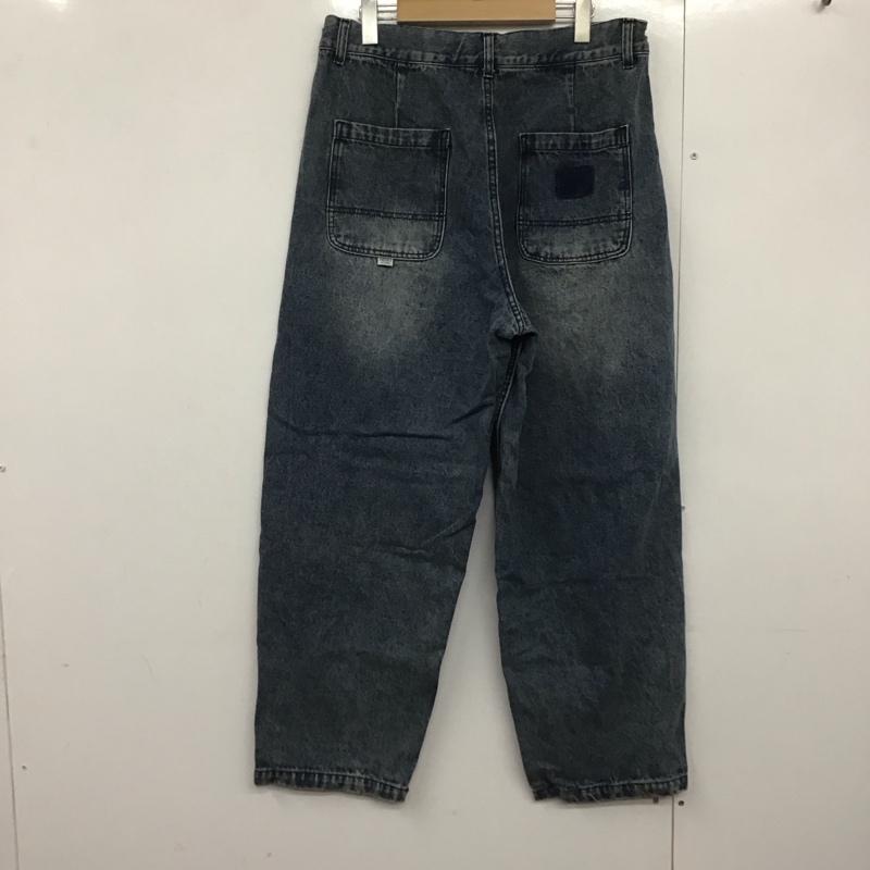 フリークスストア FREAK S STORE パンツ デニム、ジーンズ デニムパンツ ワイドパンツ カジュアルパンツ L 無地 インディゴ / インディゴ /  メンズ USED 古着 中古 10143493