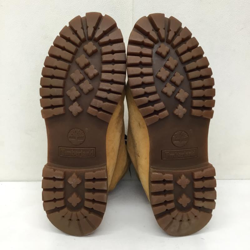 ティンバーランド Timberland ブーツ ショートブーツ Woolrich　D475 192 25.5cm ロゴ、文字 茶 / ブラウン /  メンズ USED 古着 中古 10138524