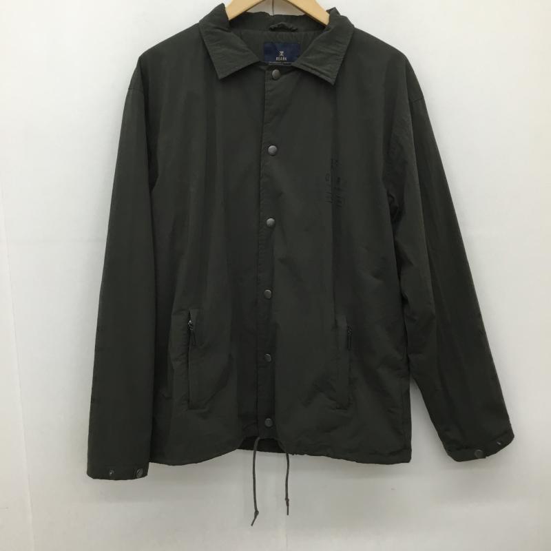 ＵＳＥＤ古着 USED/古着 ジャケット、上着 ジャンパー、ブルゾン OARK REVIVAL RJJ556 M ロゴ、文字 カーキ / カーキ /  メンズ USED 古着 中古 10139151