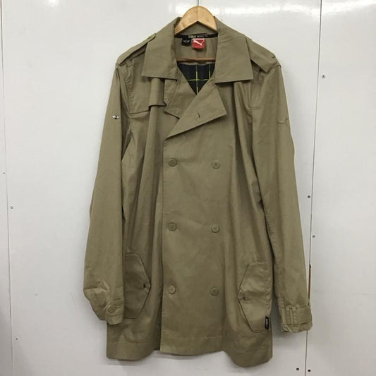 プーマ PUMA コート コート一般 MINI XL 無地 ベージュ / ベージュ /  メンズ USED 古着 中古 10137488