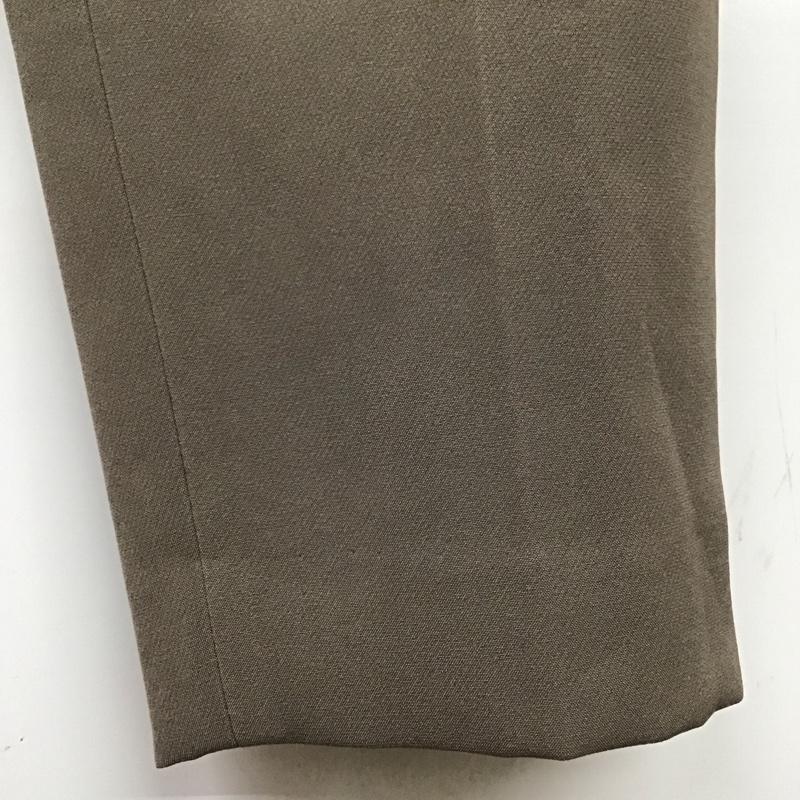 ナチュラルビューティーベーシック NATURAL BEAUTY BASIC パンツ スラックス 017-0230518 センタープレス ベルト付き タグ付き M 無地 灰 / グレー /  レディース USED 古着 中古 10115868