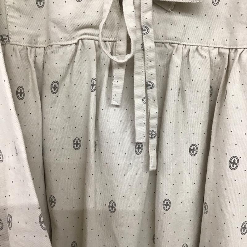 サマンサモスモス Samansa Mos2 ワンピース ロングスカート 1105272 モチーフ花柄ワンピース 長袖 FREE 総柄 アイボリー / アイボリー /  レディース USED 古着 中古 10142282