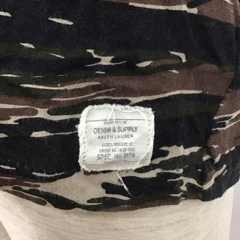 デニム アンド サプライ DENIM & SUPPLY Tシャツ 半袖 L 総柄 マルチカラー / マルチカラー /  メンズ USED 古着 中古 10107899