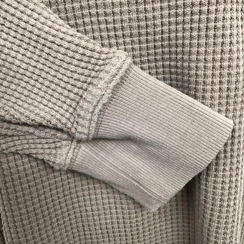 ローリーズファーム LOWRYS FARM ワンピース ロングスカート LF719002AD ワッフル 長袖 FREE 無地 茶 / ブラウン /  レディース USED 古着 中古 10116929