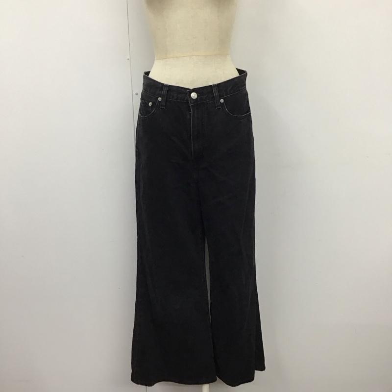 リーバイス Levi s パンツ デニム、ジーンズ 28インチ 無地 黒 / ブラック /  レディース USED 古着 中古 10121270