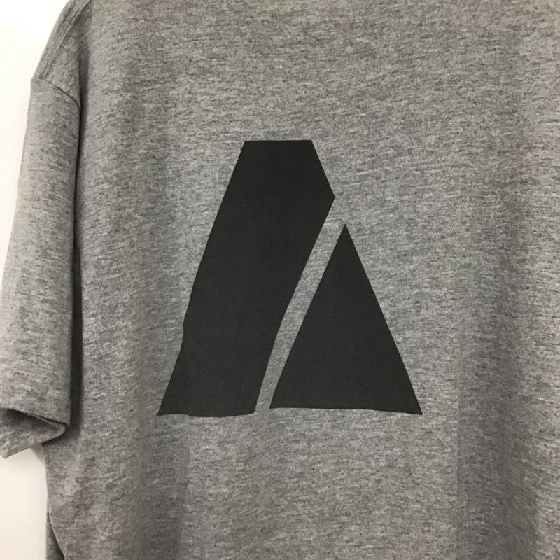 古着 USED Tシャツ 半袖 半袖カットソー プリントTシャツ クルーネックカットソー L ロゴ、文字 灰 / グレー /  メンズ USED 古着 中古 10148013