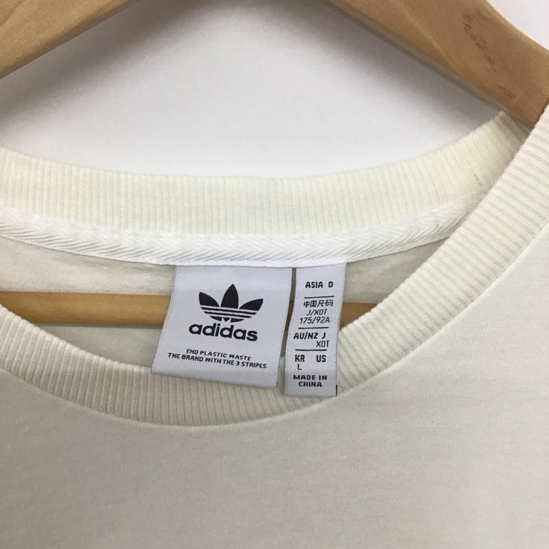 アディダス adidas Tシャツ 半袖 hf2027 オリジナルグラフィックTシャツ プリントTシャツ プリント 白 / ホワイト /  レディース USED 古着 中古 10140134