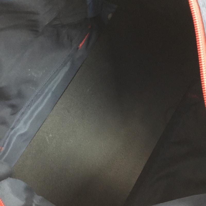 ナイキ NIKE ボストンバッグ ボストンバッグ ショルダーバッグ 2WAY ロゴ、文字 紺 / ネイビー / X 赤 / レッド /  メンズ USED 古着 中古 10150232