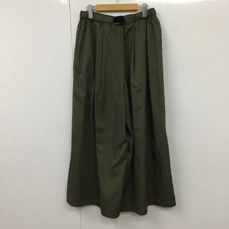 ニコアンド niko and... ボトムス ボトムス L 無地 カーキ / カーキ /  レディース USED 古着 中古 10131605