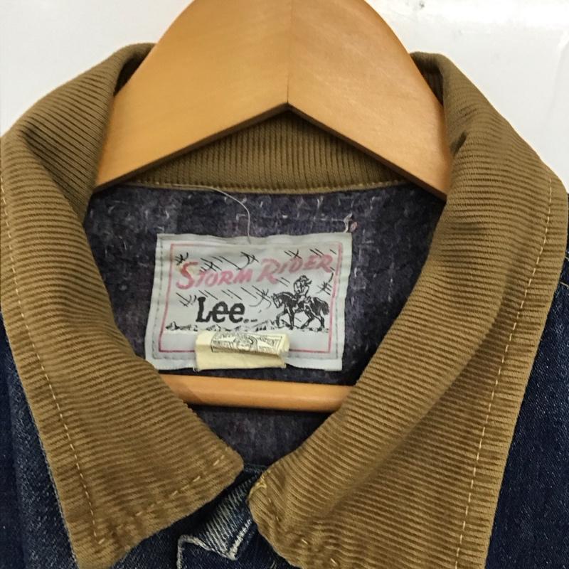 リー Lee ジャケット、上着 ジャケット、ブレザー デニムジャケット Gジャン アウター カジュアルジャケット sturmrider 70s～80s 46 無地 インディゴ / インディゴ /  メンズ USED 古着 中古 10130108