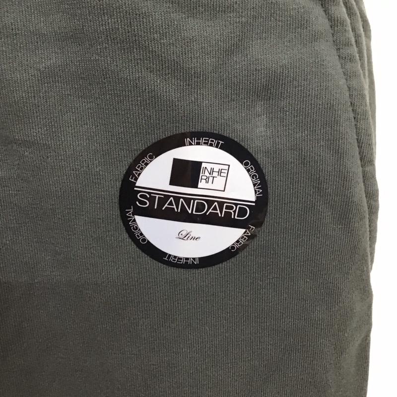 インヘリット INHERIT パンツ ワークパンツ、ペインターパンツ ワイドパンツ スウェットパンツ カジュアルパンツ L ロゴ、文字 黒 / ブラック /  メンズ USED 古着 中古 10113121