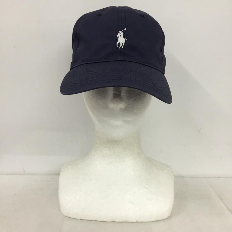 ポロラルフローレン POLO RALPH LAUREN 帽子 キャップ ONE SIZE ワンポイント 紺 / ネイビー /  メンズ USED 古着 中古 10148873