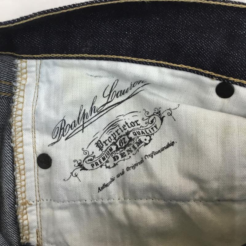 ローレンラルフローレン LAUREN RALPH LAUREN パンツ デニム、ジーンズ 26インチ ロゴ、文字 インディゴ / インディゴ /  レディース USED 古着 中古 10134151