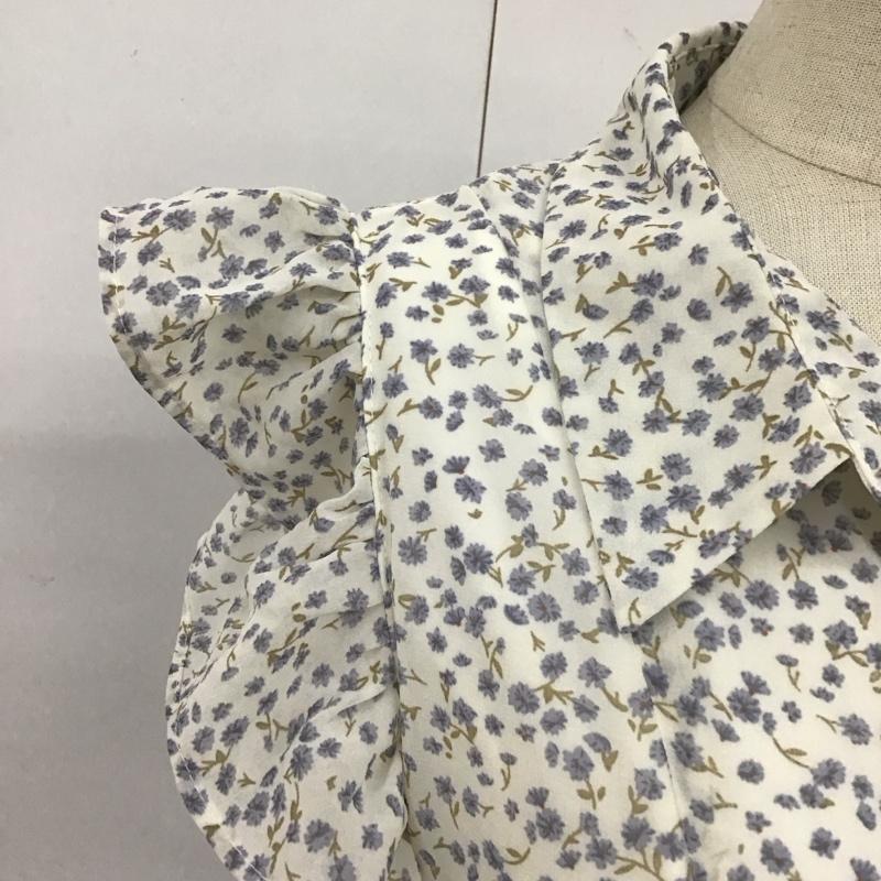 マジェスティックレゴン MAJESTIC LEGON ワンピース ロングスカート 1013066334 上品プチフリルワンピース M 花柄 白 / ホワイト /  レディース USED 古着 中古 10115890