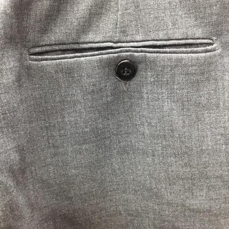 イウ゛サンローランリウ゛ゴーシュ YVESSAINTLAURENTRIVEGAUCHE パンツ スラックス スラックスパンツ ワイドパンツ カジュアルパンツ センタータックパンツ 80～90s 34 無地 灰 / グレー /  メンズ USED 古着 中古 10114839