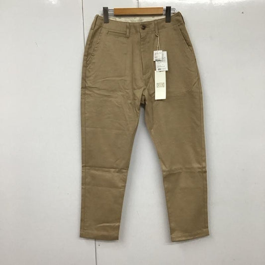 ナカガワマサシチショウテン 中川政七商店 パンツ チノパン テパードパンツ M 無地 ベージュ / ベージュ /  レディース USED 古着 中古 10129668