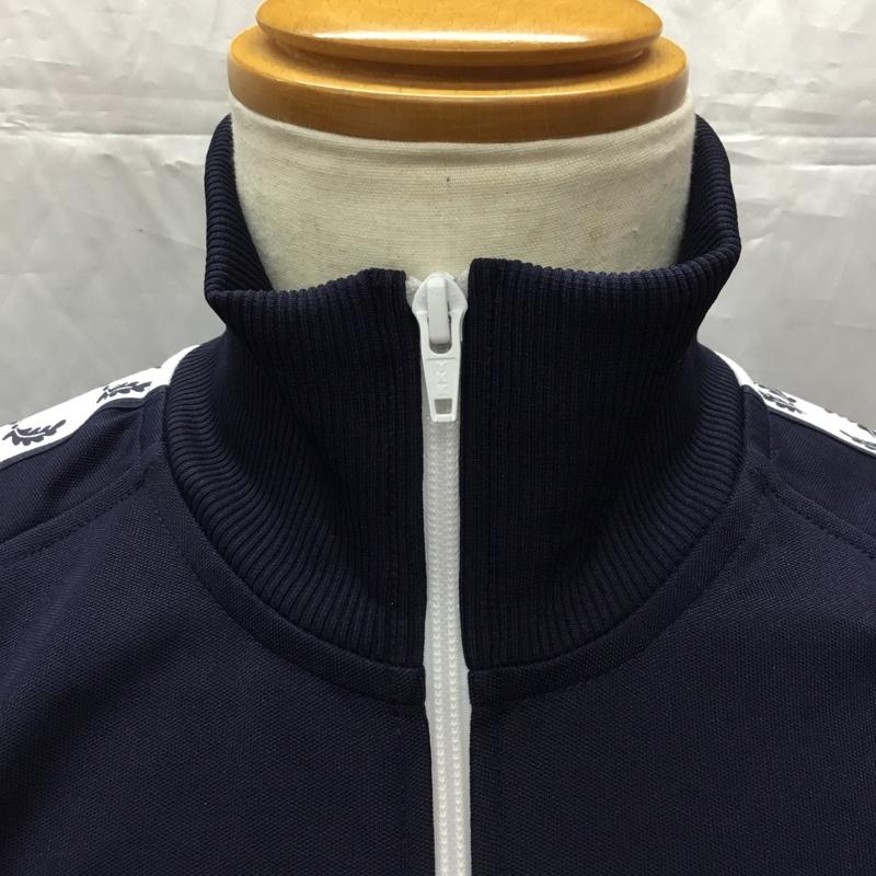 フレッドペリー FRED PERRY セットアップ セットアップ ジャージ セットアップ ジップアップジャケット ワイドパンツ L ロゴ、文字 紺 / ネイビー /  メンズ USED 古着 中古 10112413