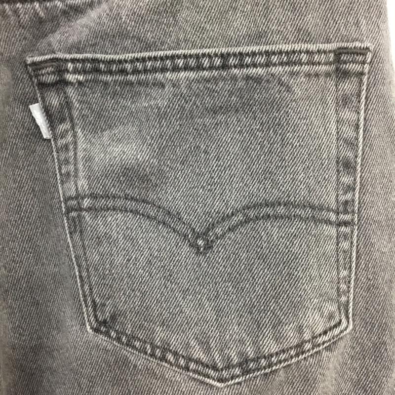リーバイス Levi s パンツ デニム、ジーンズ A3421-0000 SILVERTAB W32 L30 LOOSE 32インチ 無地 黒 / ブラック /  メンズ USED 古着 中古 10119854