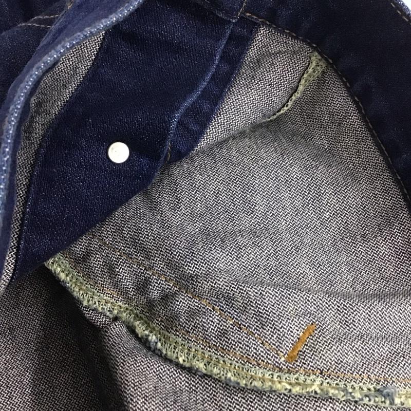 ローリーズファーム LOWRYS FARM ジャケット、上着 ジャケット、ブレザー デニムジャケット Gジャン Wrangler M 無地 インディゴ / インディゴ /  レディース USED 古着 中古 10138167