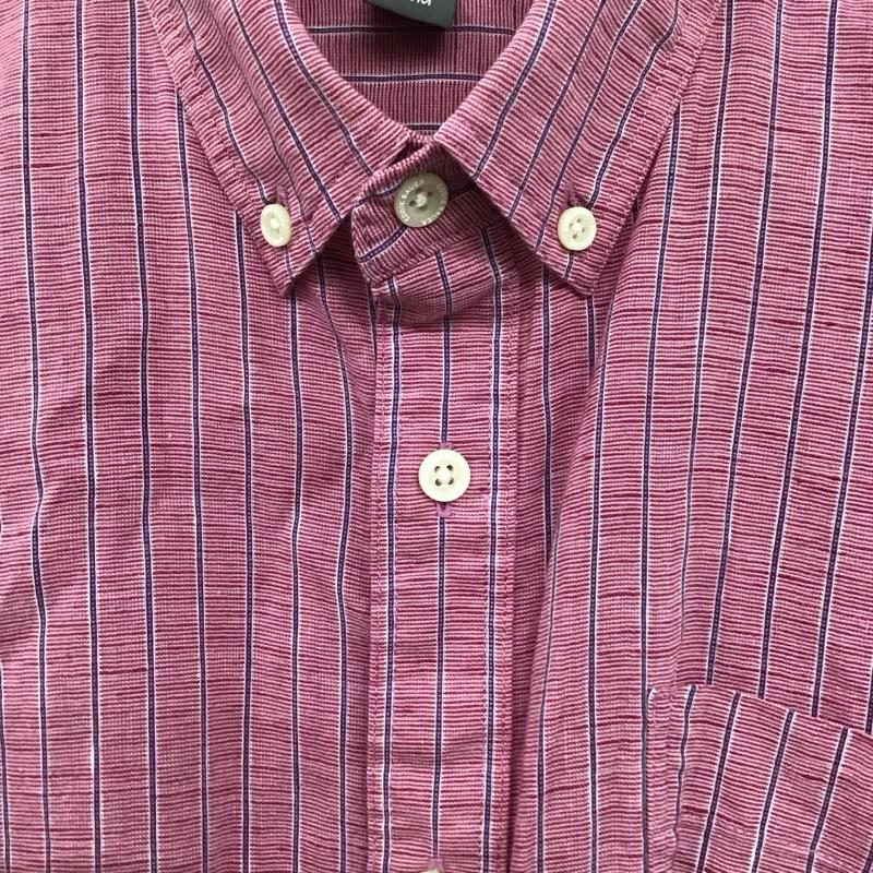 エディーバウアー Eddie Bauer シャツ、ブラウス 七分袖 M ストライプ マルチカラー / マルチカラー /  メンズ USED 古着 中古 10141178