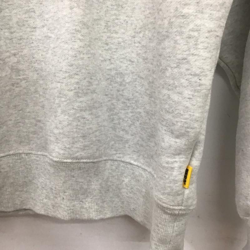 エフアールツー FR2 トレーナー 長袖 長袖トレーナー スウェット クルーネック プルオーバー L ロゴ、文字 灰 / グレー /  メンズ USED 古着 中古 10145311