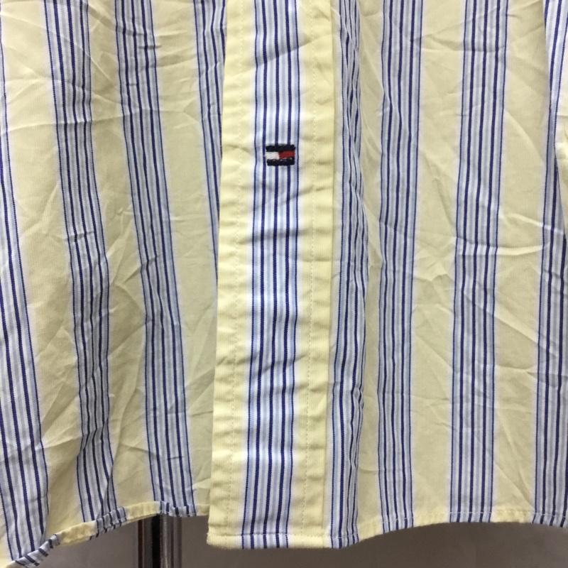トミーヒルフィガー TOMMY HILFIGER シャツ、ブラウス 長袖 長袖シャツ カラーシャツ ボタンダウンシャツ 長袖カットソー ストライプシャツ M ストライプ マルチカラー / マルチカラー /  メンズ USED 古着 中古 10115122