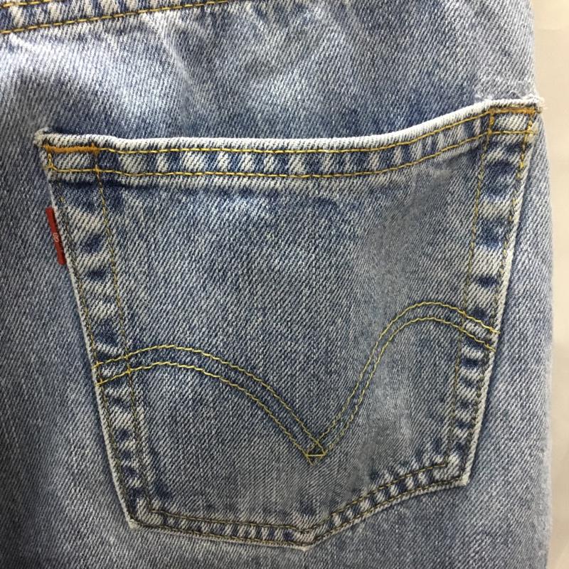 リーバイス Levi s パンツ デニム、ジーンズ 550 W34 L32 リラックスフィット 34インチ 無地 青 / ブルー /  メンズ USED 古着 中古 10111390