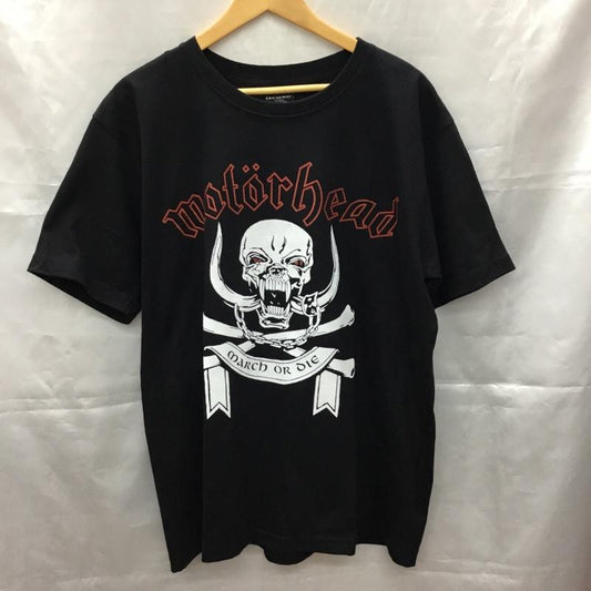 古着 USED Tシャツ 半袖 半袖カットソー プリントTシャツ クルーネックカットソー バンドT L プリント 黒 / ブラック /  メンズ USED 古着 中古 10106892