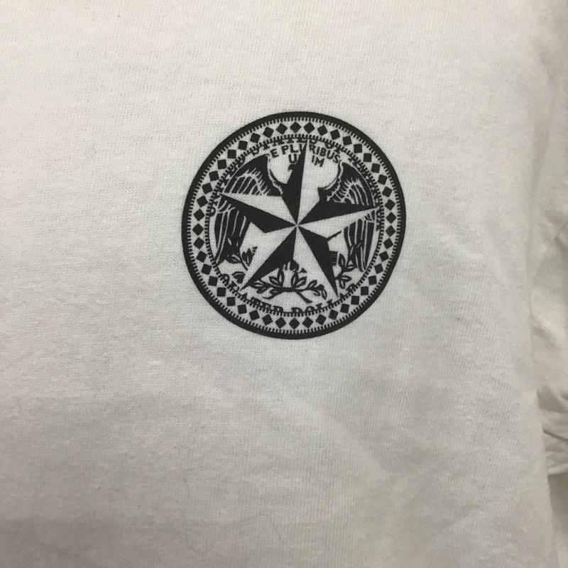 レッドキャップ RED KAP Tシャツ 半袖 半袖カットソー プリントTシャツ クルーネックカットソー L プリント 白 / ホワイト /  メンズ USED 古着 中古 10107785
