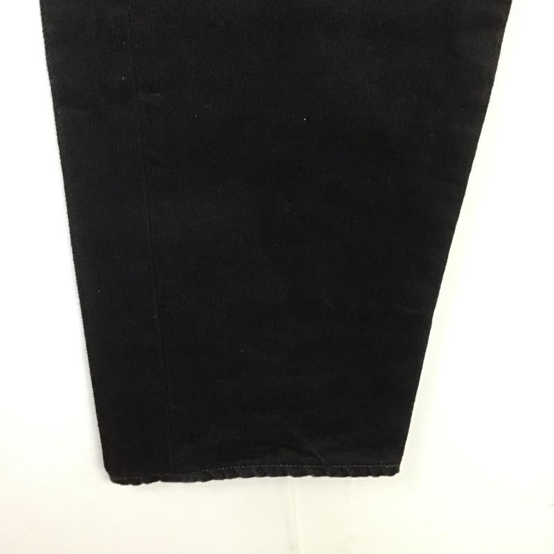 アベイシングエイプ A BATHING APE パンツ デニム、ジーンズ 001DPG801004X シャークデニム XL 刺繍 黒 / ブラック /  メンズ USED 古着 中古 10106844