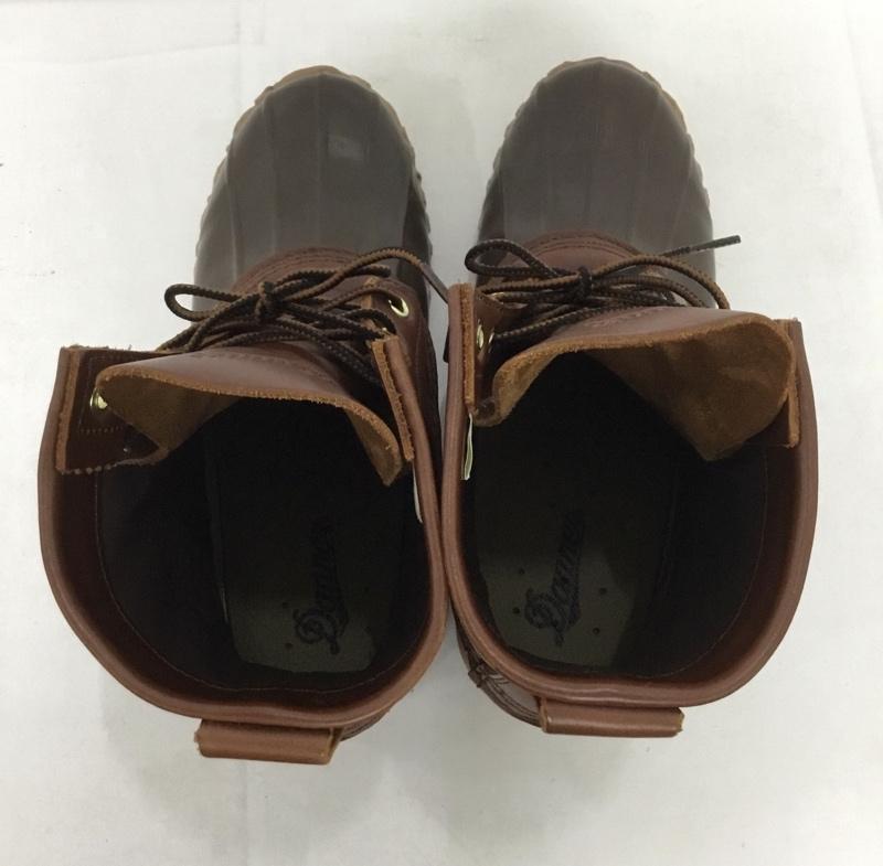 ダナー Danner ブーツ ショートブーツ 90301X SLUSHER 5 EYELETS US8 US：8 ロゴ、文字 茶 / ブラウン /  メンズ USED 古着 中古 10138035