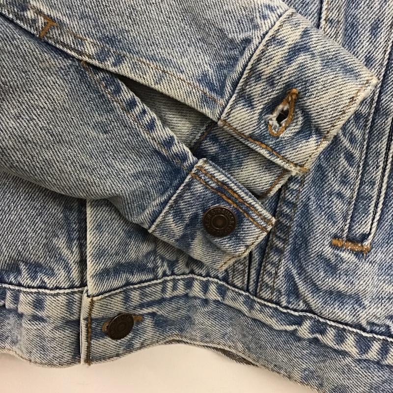 リーバイストラウスアンドコー Levi Strauss & co. ジャケット、上着 ジャンパー、ブルゾン デニムジャケット Gジャン アウター カジュアルジャケット L 無地 インディゴ / インディゴ /  メンズ USED 古着 中古 10139492