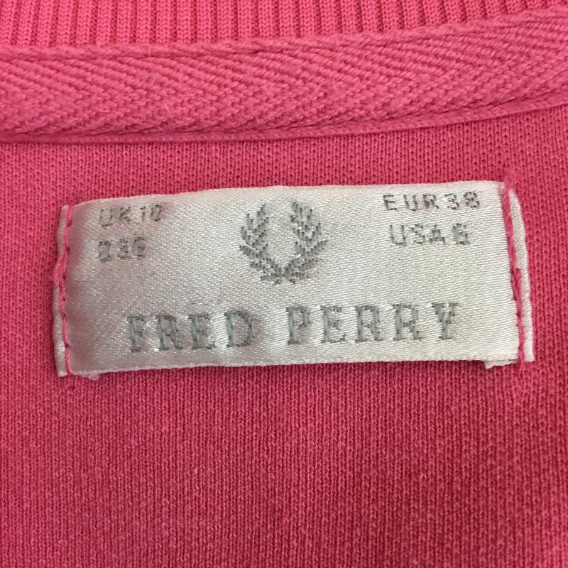 フレッドペリー FRED PERRY ジャケット、上着 ジャケット、ブレザー トラックジャケット 38 ロゴ、文字 桃 / ピンク /  レディース USED 古着 中古 10142556